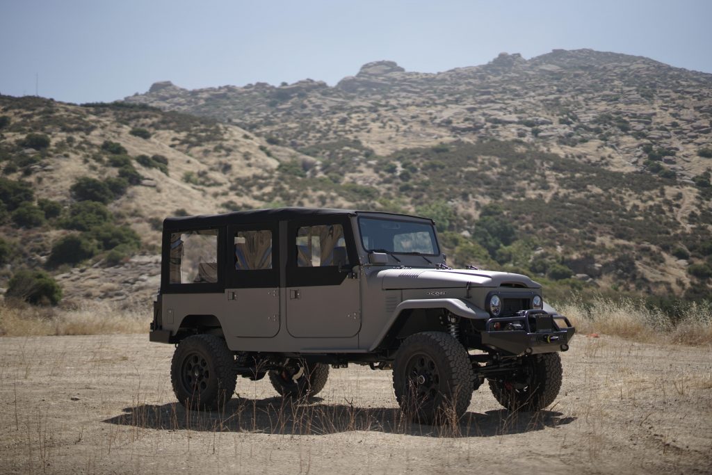 Mountain Wheels: Ultra-custom Icon rendition of classic Toyota Land